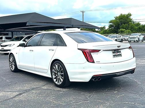 Crystal White Tri-Coat 2019 Cadillac CT6 3.0 Twin Turbo Sport