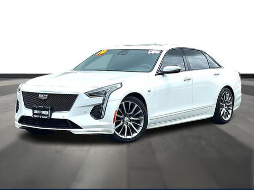 Crystal White Tri-Coat 2019 Cadillac CT6 3.0 Twin Turbo Sport