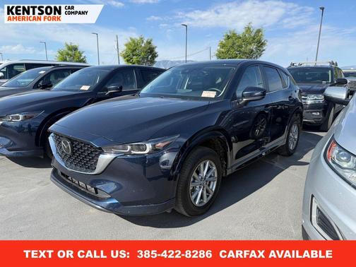Deep Crystal Blue Mica 2025 Mazda CX-5 2.5 S Select Package
