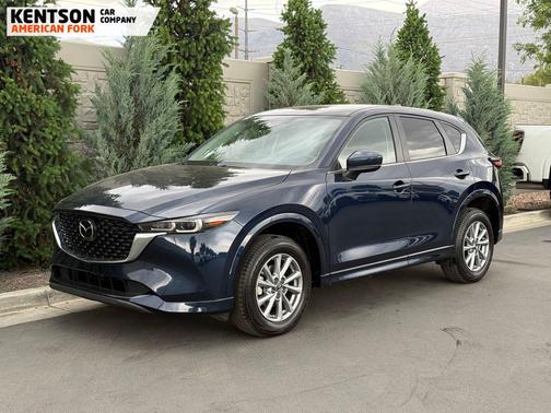 Deep Crystal Blue Mica 2025 Mazda CX-5 2.5 S Select Package