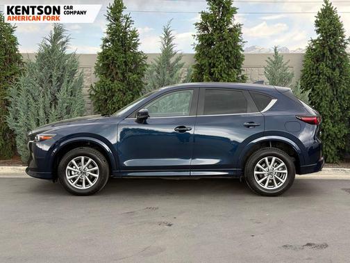Deep Crystal Blue Mica 2025 Mazda CX-5 2.5 S Select Package