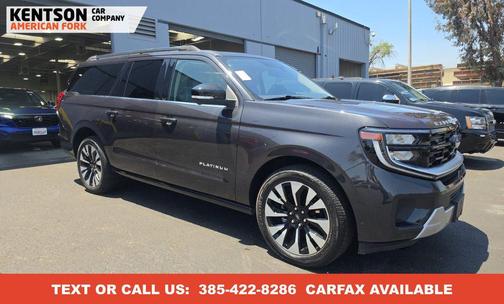 Gray Metallic 2025 Ford Expedition Max Platinum