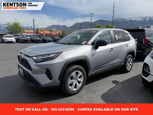 Silver Sky Metallic 2025 Toyota RAV4 LE