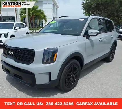 Wolf Gray 2024 Kia Telluride EX X-Line