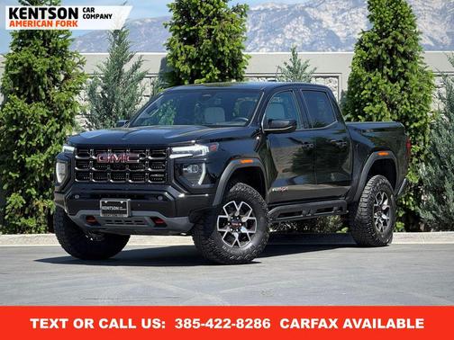 Onyx Black 2024 GMC Canyon AT4X