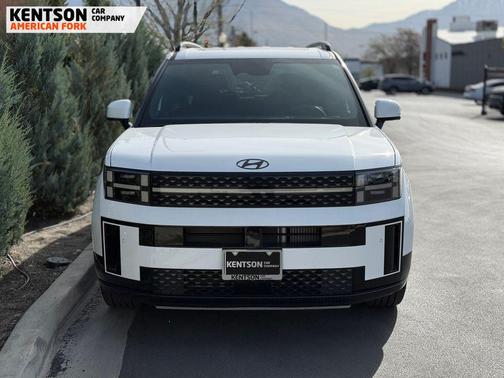 Serenity White 2025 Hyundai SANTA FE HEV Calligraphy