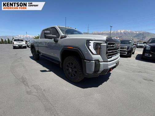 Gray 2025 GMC Sierra 2500 AT4
