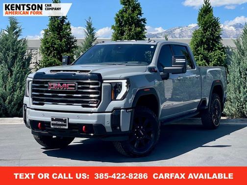Gray 2025 GMC Sierra 2500 AT4