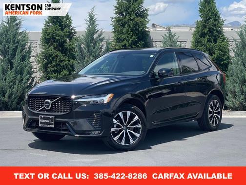 Onyx Black Metallic 2025 Volvo XC60 B5 Plus
