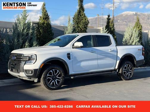 Oxford White 2024 Ford Ranger LARIAT