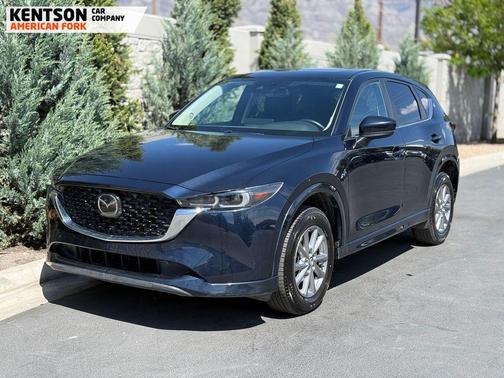 Deep Crystal Blue Mica 2025 Mazda CX-5 2.5 S Preferred Package