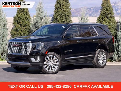 Onyx Black 2023 GMC Yukon Denali