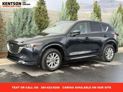 Jet Black Mica 2025 Mazda CX-5 2.5 S Select Package
