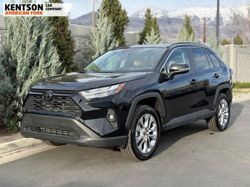 Midnight Black Metallic 2025 Toyota RAV4 XLE Premium