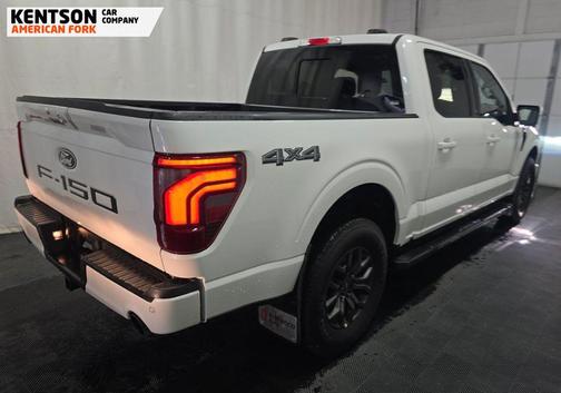 Star White Metallic Tri-Coat 2024 Ford F-150 Lariat