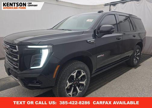 Onyx Black 2025 GMC Yukon AT4 4WD