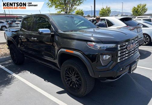 Onyx Black 2023 GMC Canyon Denali