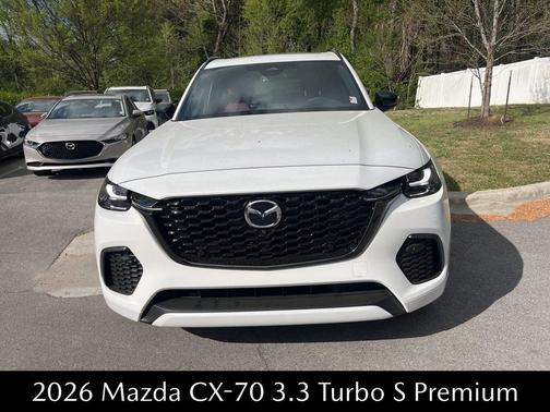 Rhodium White Premium 2026 Mazda CX-70 3.3 Turbo S Premium