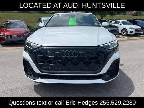 Glacier White Metallic 2025 Audi Q8 55 Premium Plus