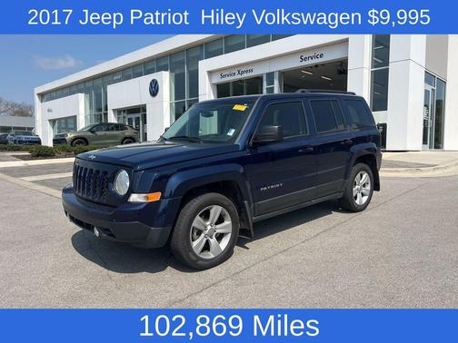 True Blue Pearlcoat 2017 Jeep Patriot Latitude