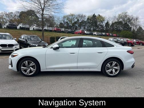 Glacier White Metallic 2025 Audi A5 Premium TFSI quattro S tronic