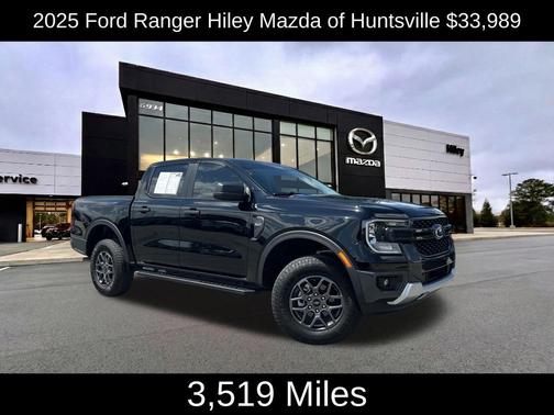 SHADOW BLACK 2025 Ford Ranger XLT