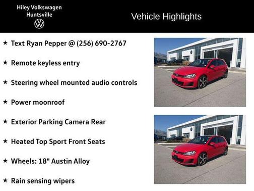 2015 Volkswagen Golf GTI 2.0T SE 4-Door