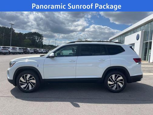 opal white pearl 2026 Volkswagen Atlas 2.0T SE w/Technology