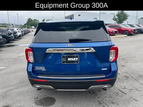 Blue Metallic 2020 Ford Explorer Limited