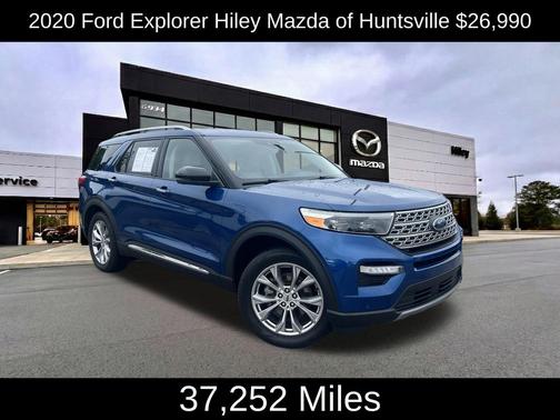 Blue Metallic 2020 Ford Explorer Limited