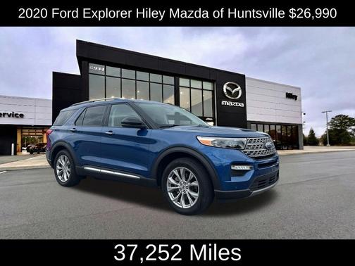 Blue Metallic 2020 Ford Explorer Limited