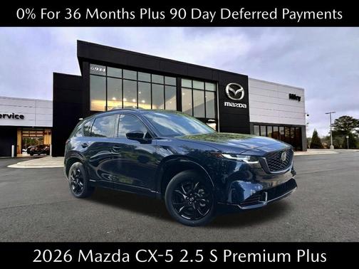 Navy Blue Mica 2026 Mazda CX-5 2.5 S Premium Plus Package
