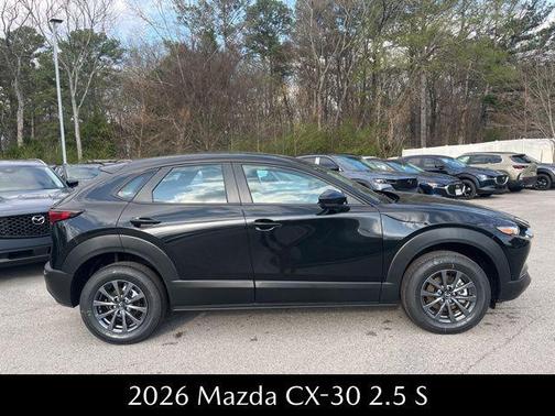 Jet Black Mica 2026 Mazda CX-30 2.5 S