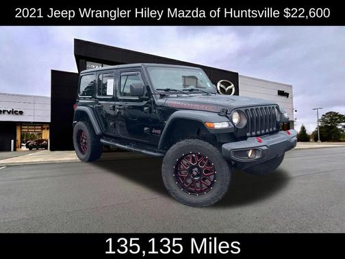 Black Clearcoat 2021 Jeep Wrangler Unlimited Rubicon