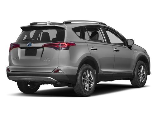 Silver 2017 Toyota RAV4 Hybrid XLE