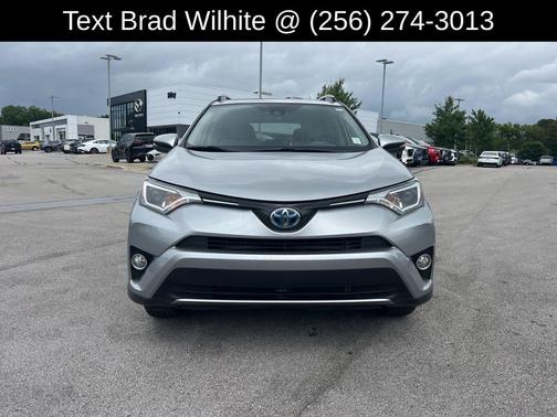 Silver 2017 Toyota RAV4 Hybrid XLE