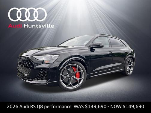 Mythos Black Metallic 2026 Audi RS Q8 4.0T