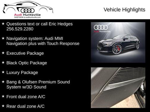 Mythos Black Metallic 2026 Audi RS Q8 4.0T