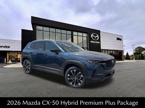 Ingot Blue Metallic 2026 Mazda CX-50 Hybrid Premium Plus