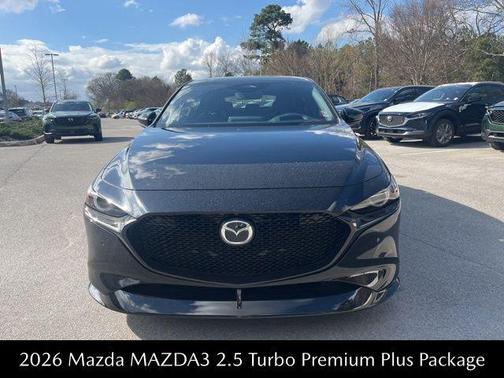 Jet Black Mica 2026 Mazda Mazda3 2.5 Turbo AWD