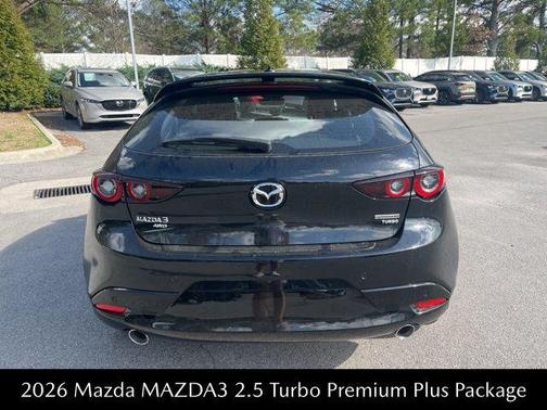 Jet Black Mica 2026 Mazda Mazda3 2.5 Turbo AWD