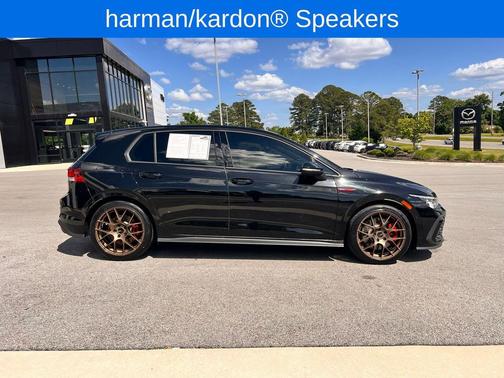 Mythos Black Metallic 2024 Volkswagen Golf GTI 2.0T S DSG