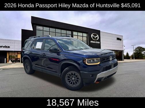 Blue 2026 Honda Passport AWD TrailSport