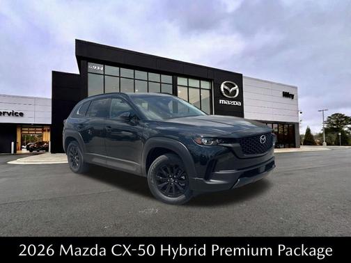 Jet Black Mica 2026 Mazda CX-50 Hybrid Premium