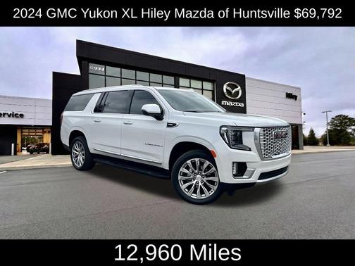 White Frost Tricoat 2024 GMC Yukon XL Denali