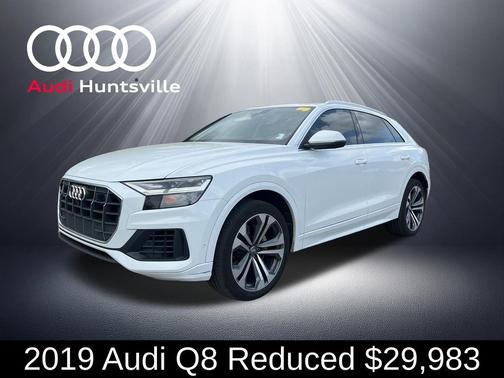 Glacier White Metallic 2019 Audi Q8 3.0T Premium Plus