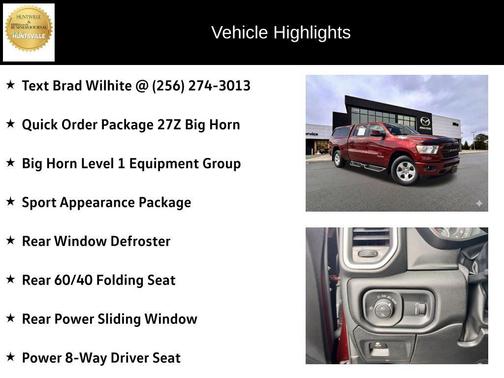 Delmonico Red Pearlcoat 2024 RAM 1500 Big Horn/Lone Star