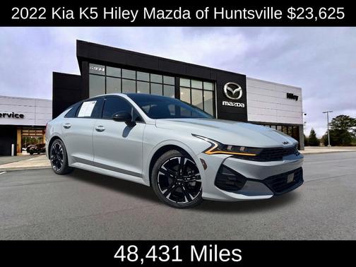 Wolf Gray 2022 Kia K5 GT-Line