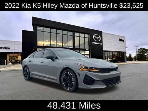 Wolf Gray 2022 Kia K5 GT-Line