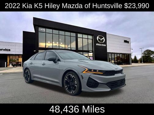 Wolf Gray 2022 Kia K5 GT-Line